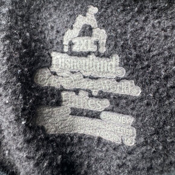 Disney World “Where Dreams Come True” Black Unique Vintage Sweatshirt 2XL - Picture 6 of 8
